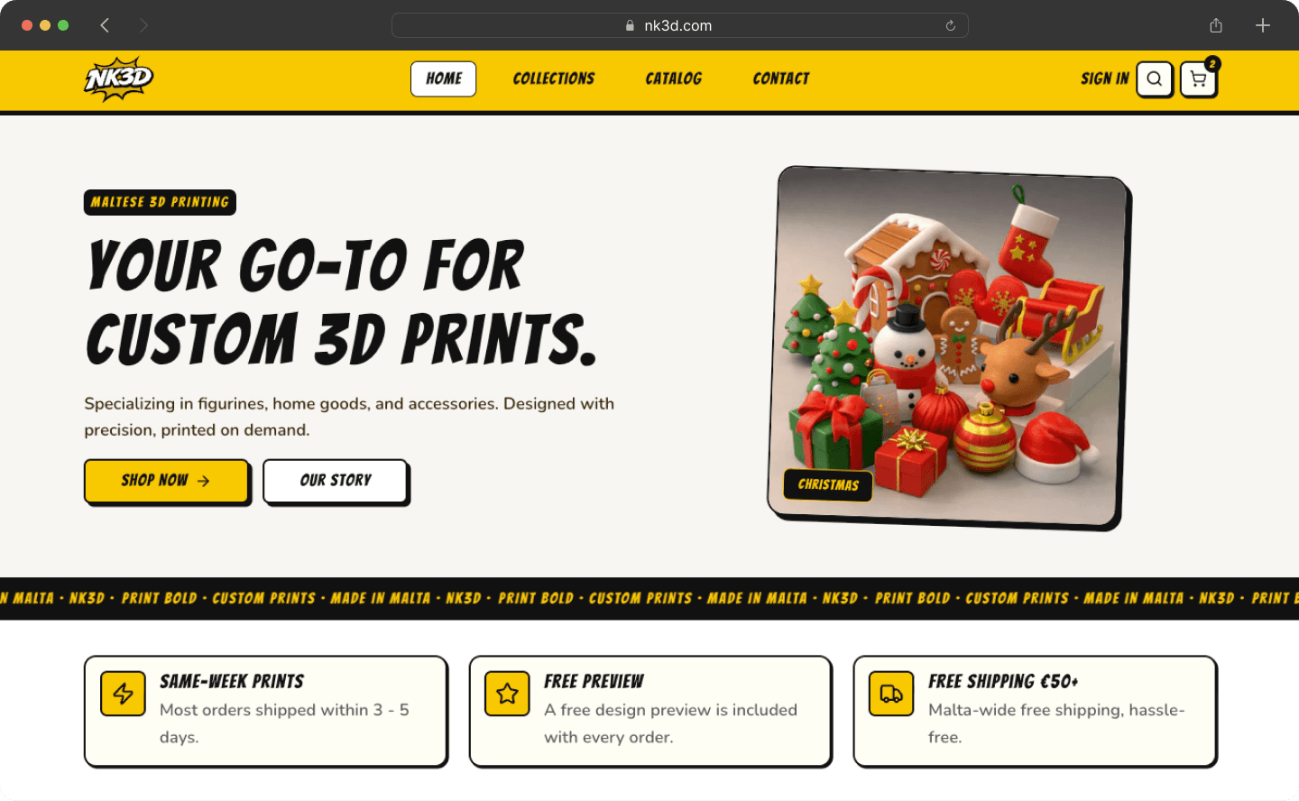 NK3D project preview