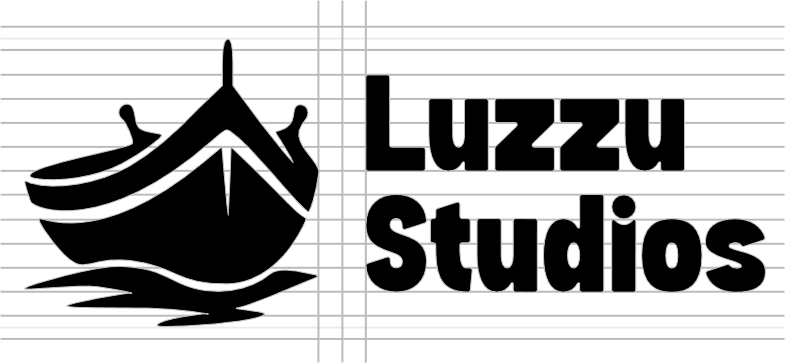 Luzzu Studios logo grid